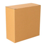 Kartonska škatla 155 × 155 × 69 mm, tisk po meri