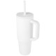 Termo lonček s silikonsko slamico 900ml 