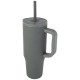 Termo lonček s silikonsko slamico 900ml 