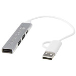 4 portni razdelilnik z vhodoma USB-A in Type-C
