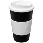 Americano® PLASTIČNI TERMO LONČEK z OPRIMKOM IN S POKROVOM 350ml