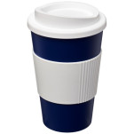 Americano® PLASTIČNI TERMO LONČEK z OPRIMKOM IN S POKROVOM 350ml