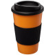 Americano® PLASTIČNI TERMO LONČEK z OPRIMKOM IN S POKROVOM 350ml