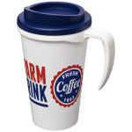 Americano® PLASTIČNI TERMO LONČEK S POKROVOM IN ROČAJEM 350 ml