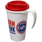 Americano® PLASTIČNI TERMO LONČEK S POKROVOM IN ROČAJEM 350 ml