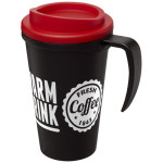 Americano® PLASTIČNI TERMO LONČEK S POKROVOM IN ROČAJEM 350 ml