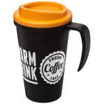 Americano® PLASTIČNI TERMO LONČEK S POKROVOM IN ROČAJEM 350 ml
