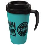 Americano® PLASTIČNI TERMO LONČEK S POKROVOM IN ROČAJEM 350 ml