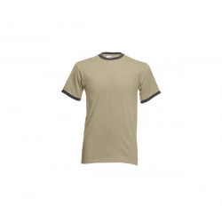 T-majica z barvnim robom