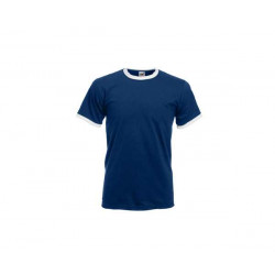 T-majica z barvnim robom