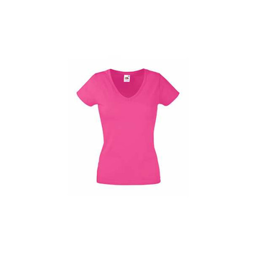 Ženska T-shirt lady-fit V ovratnik