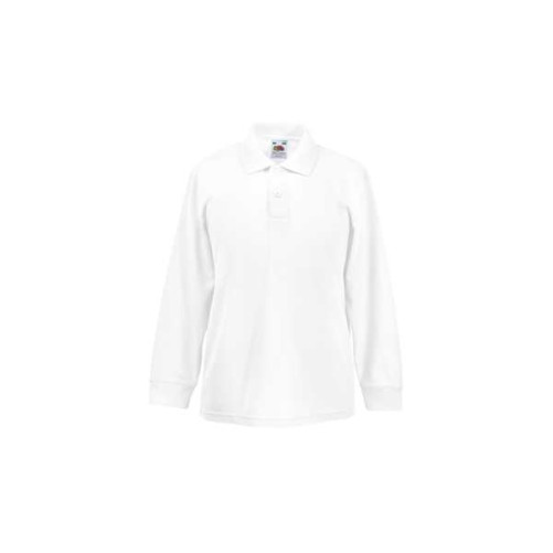 Otroška polo majica 65/35 z dolgimi rokavi