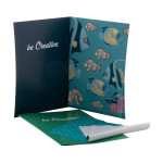 Razglednica in krpica za čiščenje