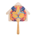 Pahljača v obliki hiše