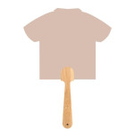 Pahljača v obliki majice