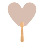 Pahljača v obliki srca