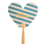 Pahljača v obliki srca