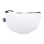 Polkrožna torbica z zadrgo, tisk po meri