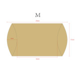 Škatlica blazinica karton - M