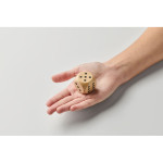Lesena igralna kocka 3cm