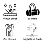 Odsevna športna torba
